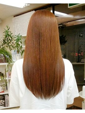 ホワイトハウス(whitehouse) 束感ストレート