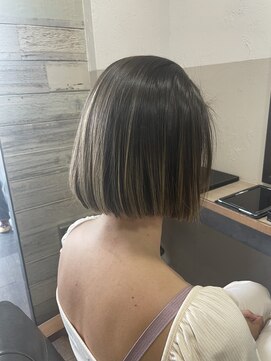 ドロップバイドロップ(drop by drop) 切りっぱなしボブ