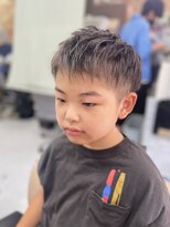 カットハウス パセリ お洒落キッズ☆ツーブロック刈り上げ☆   <理容室>/メンズ/