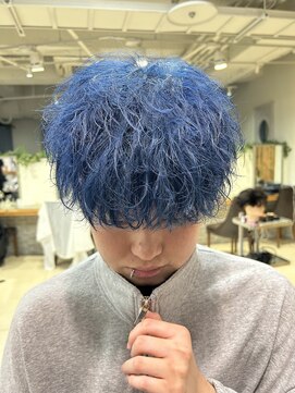 ネクスト 静岡店(NEXT) MEN'S HAIR カルマパーマ ダークアッシュ ニュアンスパーマ