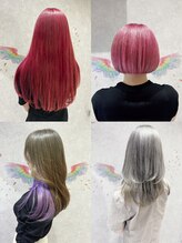 カラーバリエーション豊富でブリーチ・デザインカラーが得意なTOYBOXのSTYLEをご紹介！