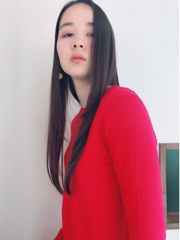 デフィ 上野(DEFI)の写真/《上野御徒町の髪質改善サロン》毛先までナチュラルなストレート。ダメージ知らずのツヤ髪を演出♪