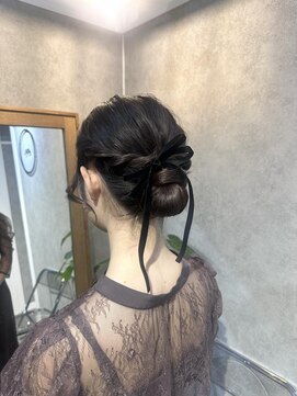 エン(en.) ★参列お団子ヘアアレンジ/銀座