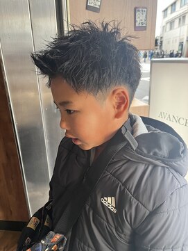 アヴァンス 難波店(AVANCE.) 【松元担当】キッズカット×ツイストパーマ