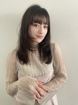 タブーセントラル(TABOO Central) レイヤーカット/ブリーチなしカラー/河合秀明