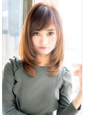 大人きれいなシャギーレイヤーカット