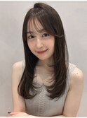 うるツヤイメチェンホワイトグレージュ似合わせカット愛され