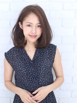 ストロベリー 羽咋店(STRAWBERRY) 「ナチュラル艶ボブ」