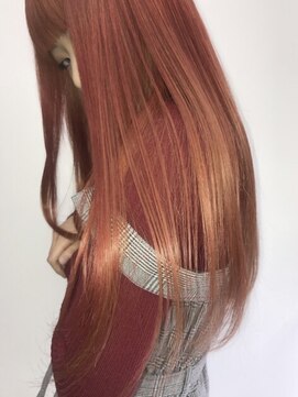 ラキング ギンザ トウキョウ(LAKING GINZA) くびれヘア/アプリコットオレンジ/夏/ハイライトカラー[銀座駅]