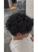 【KAZUKI】縦落ちツイストスパイラルパーマ