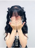 立体リボンツインテール