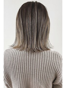 ラフィス ヘアー リュクス 門前仲町店(La fith hair luxe) 【La fith】切りっぱなしボブ×グラデーションカラー