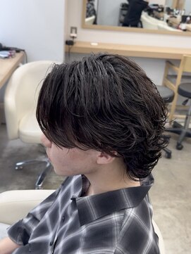 アイトーキョーリタ 渋谷(AI TOKYO Rita) 渋谷ニュアンスサーフ波巻きツイストスパイラルツーブロック