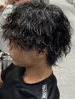 ロルカ 池袋店(Rolka)&nbsp;【波巻きスパイラル】マッシュ/メンズパーマ/メンズカット/池袋