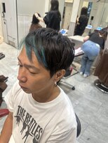 アース 銀座店(HAIR&MAKE EARTH)&nbsp;エメラルドフェイスカラー