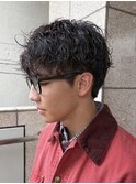 シャドウパーマ/メンズカット/ツイストスパイラル/ダウンパーマ