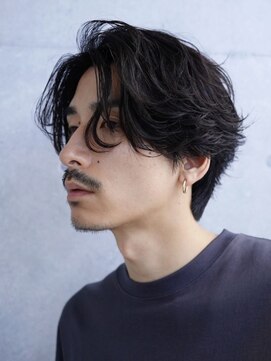 レタッチバイフィフス(RETOUCH by fifth) 原宿フェザーパーマニュアンスパーマメンズカットメンズパーマ