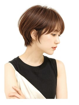 ☆お客様スタイル☆【艶カラーショート／二俣川／二俣川駅】