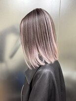 ワンスタイル(One style)&nbsp;【ケアブリーチ2回】バレイヤージュ＋髪質改善トリートメント