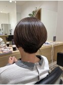 【古賀新宮】大人ショート/髪質改善/艶カラー/透明感カラー/50代