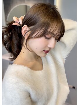 バレットプラス 銀座(VALETTE+) 顔周りとおくれ毛カット