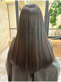 【酸性ストレート×髪質改善バイカルテトリートメント】