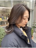 透明感たっぷりオリーブカラー