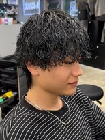 エルマーク 京都駅前(L-MARK) 波巻きスパイラル/シャドウパーマ/サーフカール/men's/メンズ