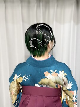 ヘアーメイクサロンアール(hair make salon R) ショートヘアアレンジ