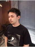 メンズのショートパーマスタイル