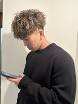 クルール(couleur) メッシュパーマ