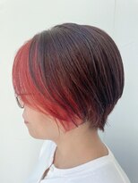 リタ ハマセン(LiTA. hamasen) フェイスフレーミング×チェリーレッド