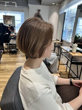 ルーク バイ ヘアーポケット(Luke by hair pocket) 上品なショートボブ