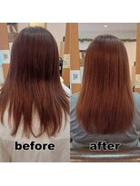 モンド ヘアクリエーション 新栄店(monde hair creation)&nbsp;【monde】before × after × 髪質改善