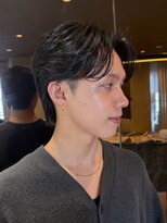 ロンドリメゾン 原宿(Lond re Maison.) men's/リバースセンターパート/ニュアンスパーマ/原宿521