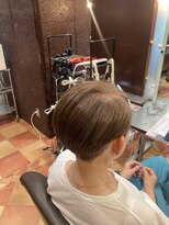 シャンプーボーイ 佐賀(SHAMPOO BOY)&nbsp;ベリーショート白髪ぼかし