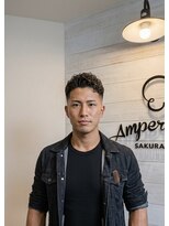アンパサンド桜台(ampersand)&nbsp;20代フェードパーマスタイル