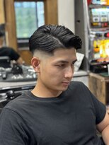 フジヤマバーバーショップ エビス(FUJIYAMA BARBER SHOP ebisu) フェード×ビジネススタイル