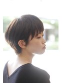 丸みショート 立体感カラー