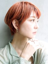 アルバム 銀座(ALBUM GINZA)&nbsp;クールショート_ハイライトカラーセミウェットウェーブ_88051