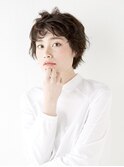 ２０代３０代４０代大人かわいい小顔ひし形ふんわりボブ