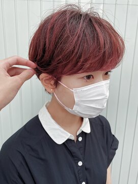 バッタ(Batta) 「KENTA」リアルお客様×マニッシュピンク☆秋冬にオススメです