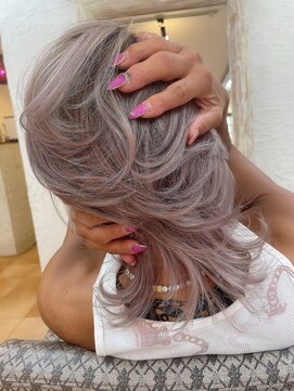ヘアー デザイナーズ クルー ドルフィン(HAIR DESIGNERS CREW dolphin) pink lavender