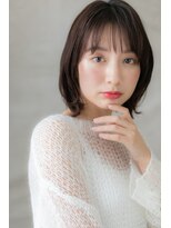 モッズヘア 越谷(mod's hair) 大人かわいい黒髪シースルー前髪くびれヘア306Z越谷20代30代40代