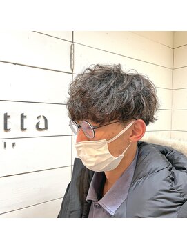 アリエッタ(aRietta) 韓国風重めマッシュ　簡単スタイリングパーマ