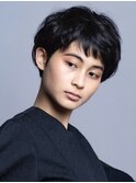 大人可愛いマッシュレイヤーショート