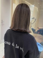 マイル 渋谷(mile)&nbsp;大人ボブ×脱ブリーチカラー