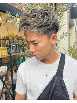 ボルタノット(volta∞knot) メンズハイライト×スペインカール