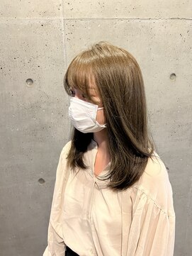 オーガニック ライフ 若葉 鶴ヶ島(organic+life) インスタ人気◎大人可愛い髪質改善うるツヤ美髪×透明感カラー♪