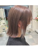 大人かわいい/ミルキーベージュ/髪質改善トリートメント